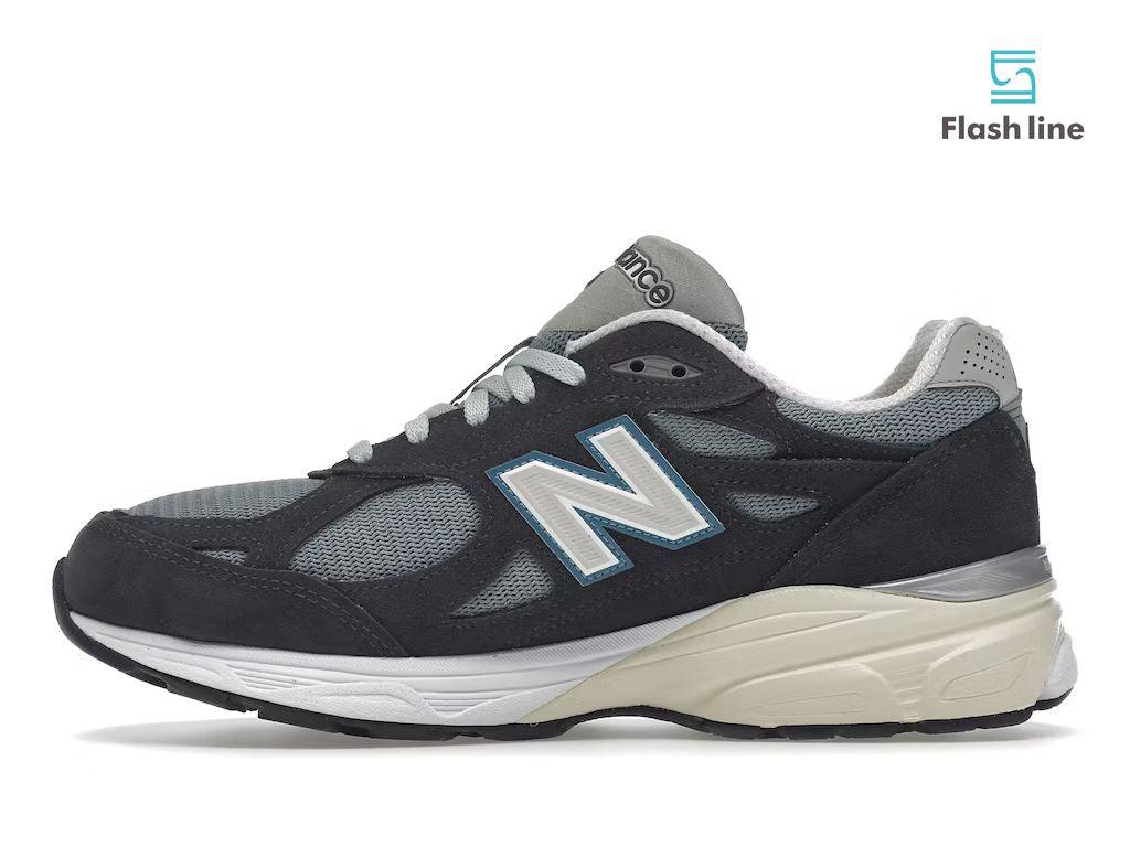 New Balance 990v3 Kith Steel Blue - Flash Line Store