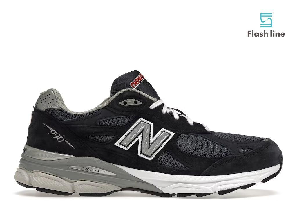 New Balance 990v3 Navy Denim - Flash Line Store