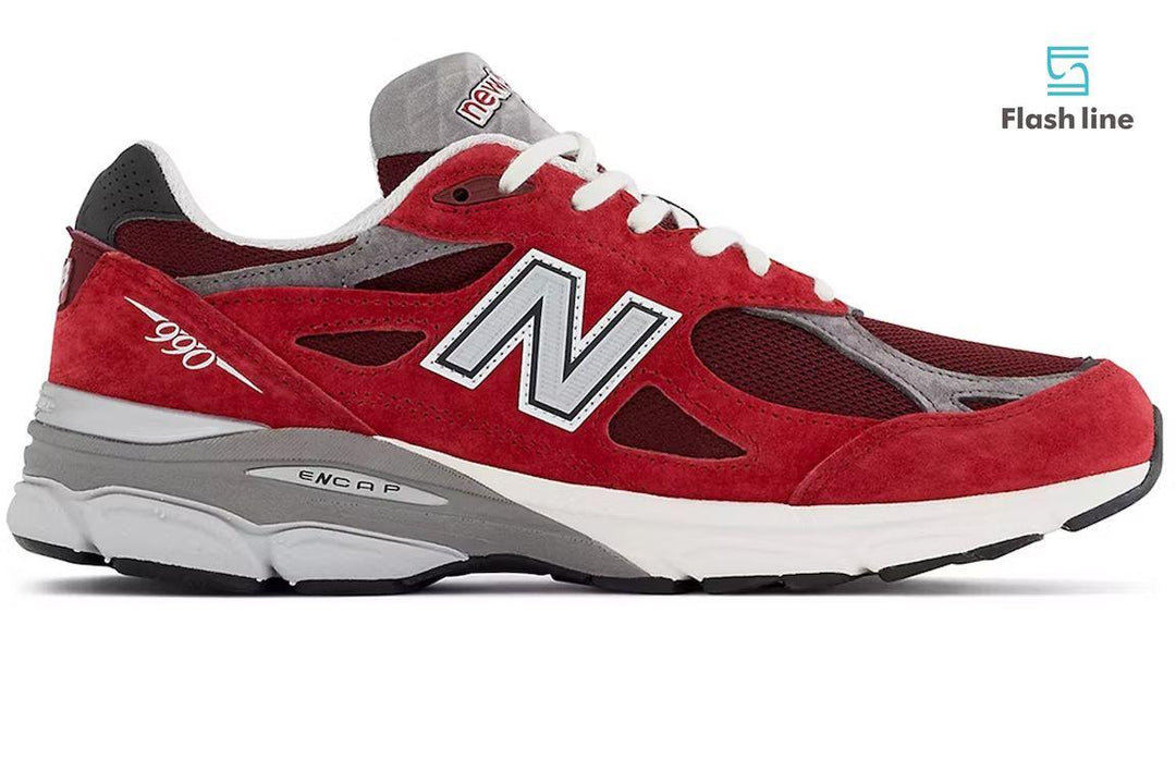 New Balance 990v3 Teddy Santis Scarlet - Flash Line Store