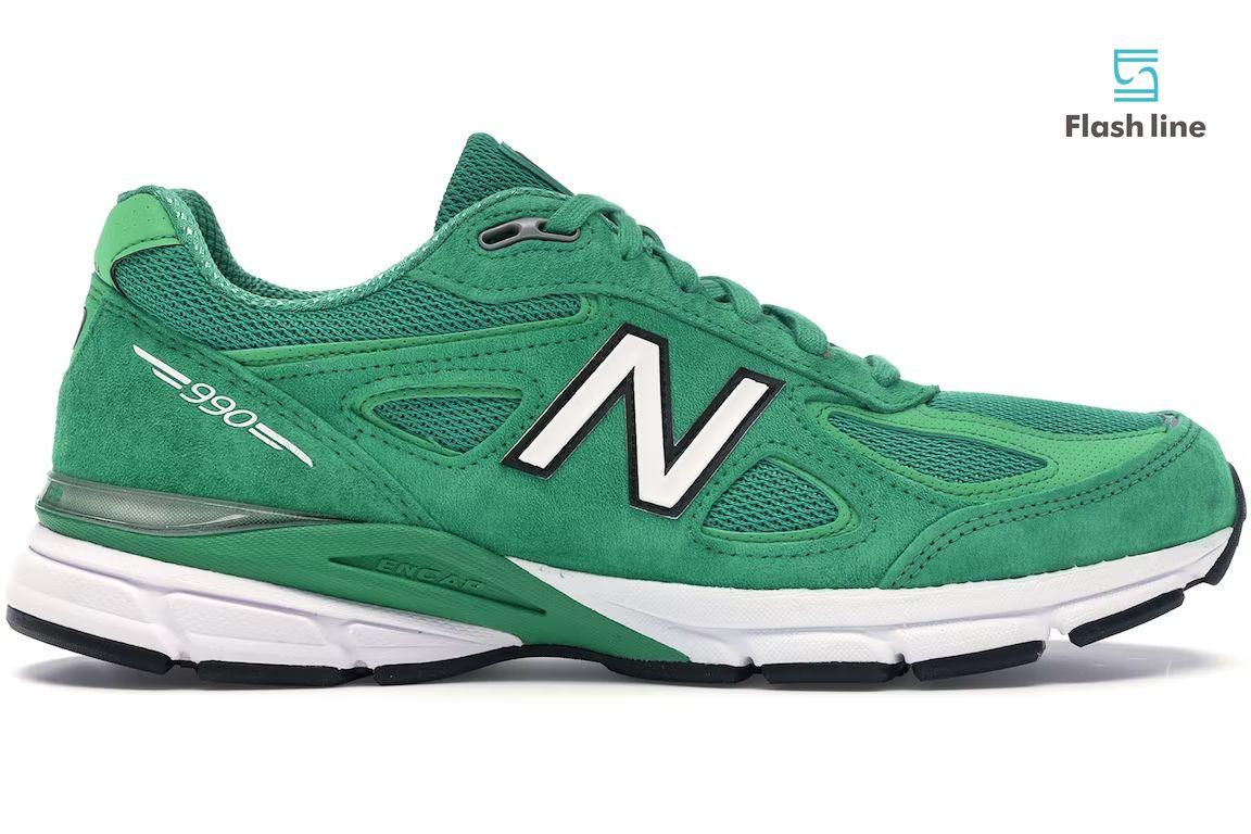 New Balance 990v4 Green - Flash Line Store