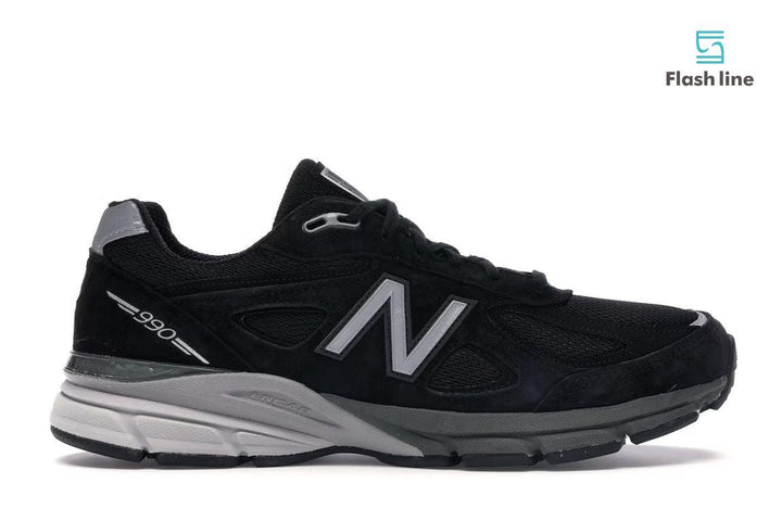 New Balance 990v4 Kith Black - Flash Line Store