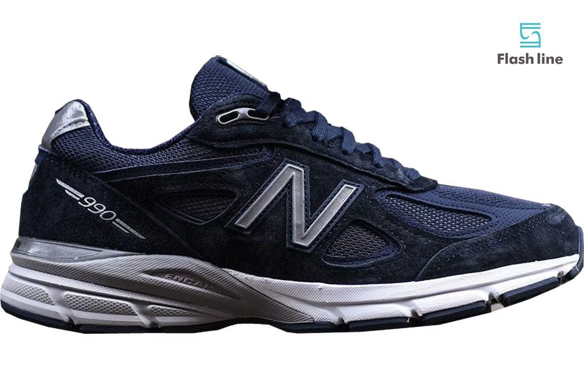 New Balance 990v4 Kith Navy