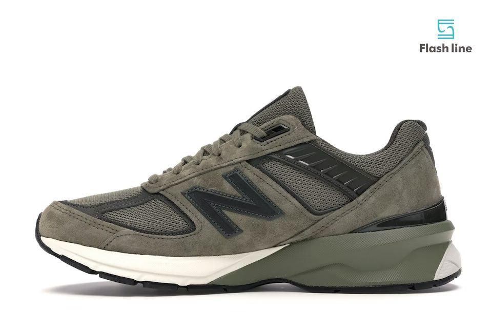 New Balance 990v5 Covert Green - Flash Line Store