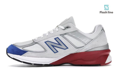 New Balance 990v5 Grey Royal Red - Flash Line Store