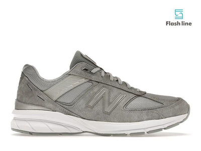 New Balance 990v5 Grey White - Flash Line Store