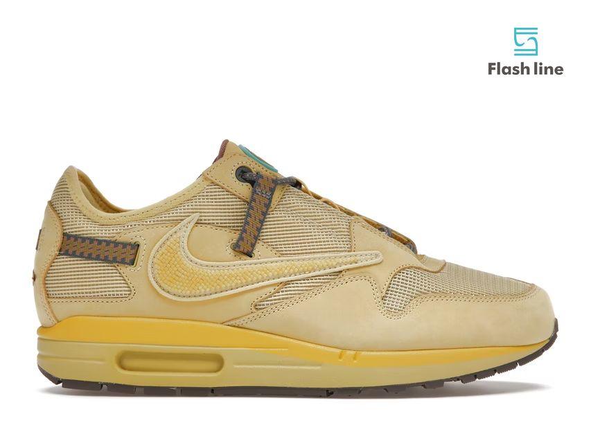 Nike Air Max 1 Travis Scott Cactus Jack Saturn Gold - Flash Line Store