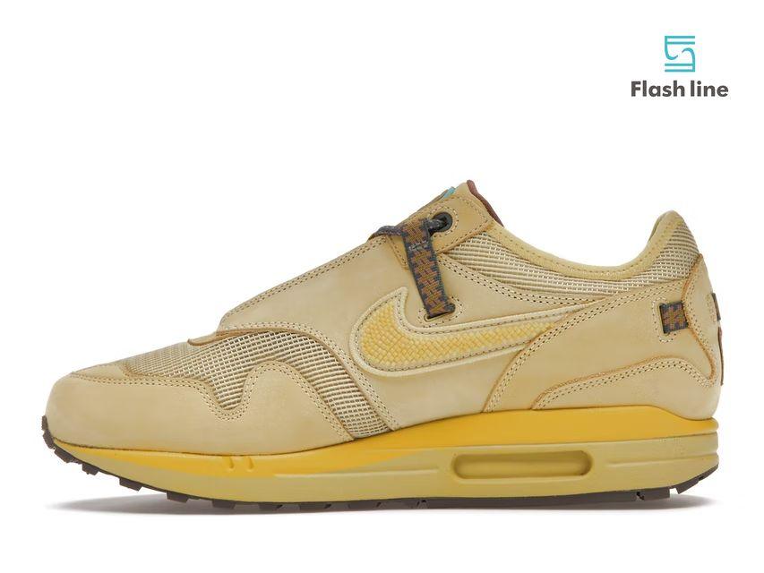 Nike Air Max 1 Travis Scott Cactus Jack Saturn Gold - Flash Line Store
