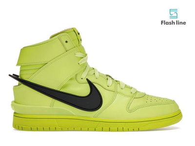 Nike Dunk HighAMBUSH Flash Lime