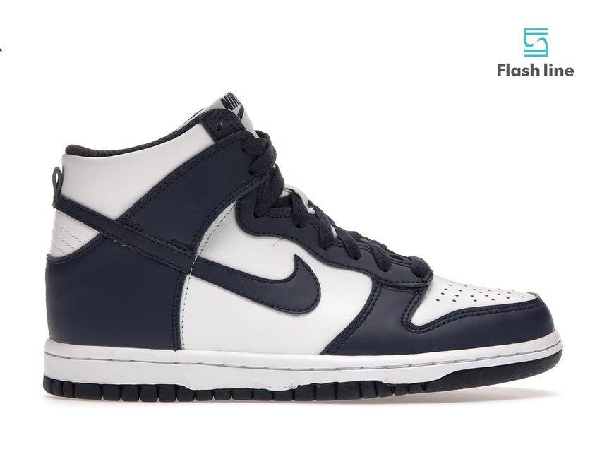 Nike Dunk High Championship Navy (Grade School) - Flash Line Store