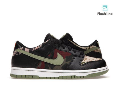 Nike Dunk Low Crazy Camo (Grade School) - Flash Line Store