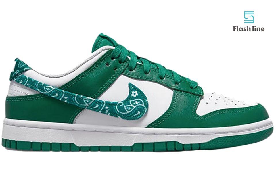 Nike Dunk Low Essential Paisley Pack Green (Women's) - Flash Line Store