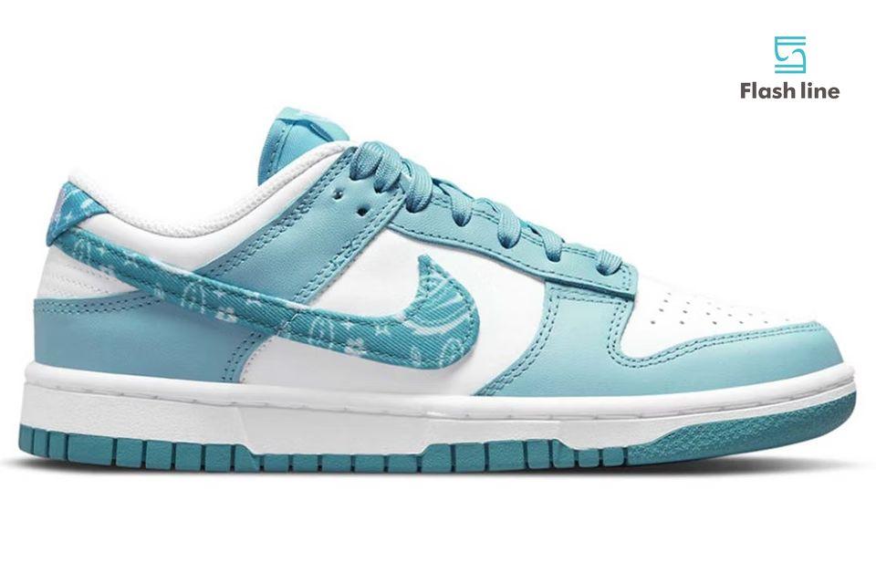 Nike Dunk Low Essential Paisley Pack Worn Blue (Women's) - Flash Line Store