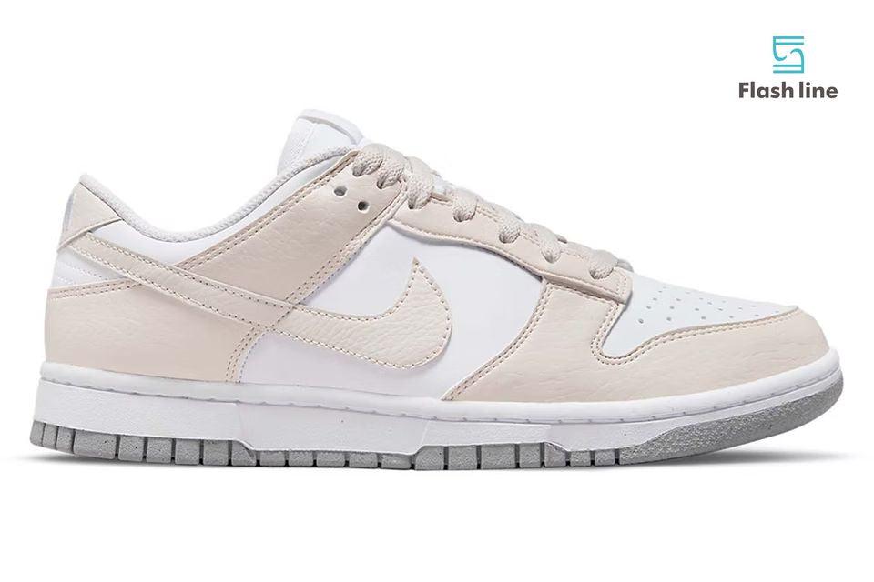 Nike Dunk Low Next Nature White Light Orewood Brown (Women's) - Flash Line Store