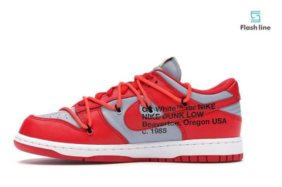 Nike Dunk Low Off-White University Red