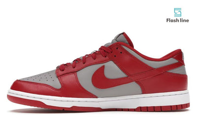 Nike Dunk Low Retro Medium Grey Varsity Red UNLV (2021) - Flash Line Store