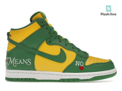 Nike SB Dunk HighSupreme By Any Means Brazil - Flash Line Store