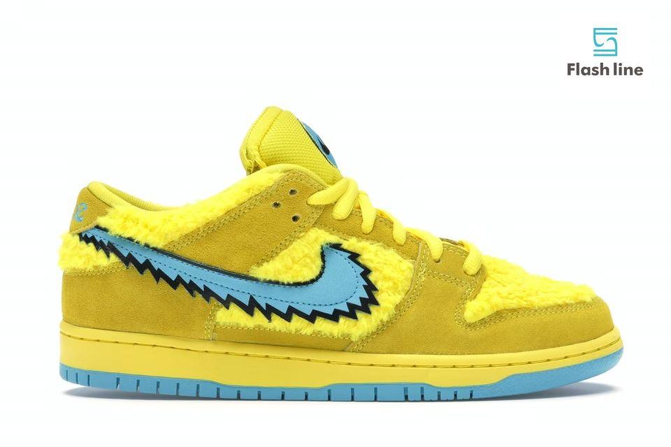 Nike SB Dunk Low Grateful Dead Bears Opti Yellow - Flash Line Store