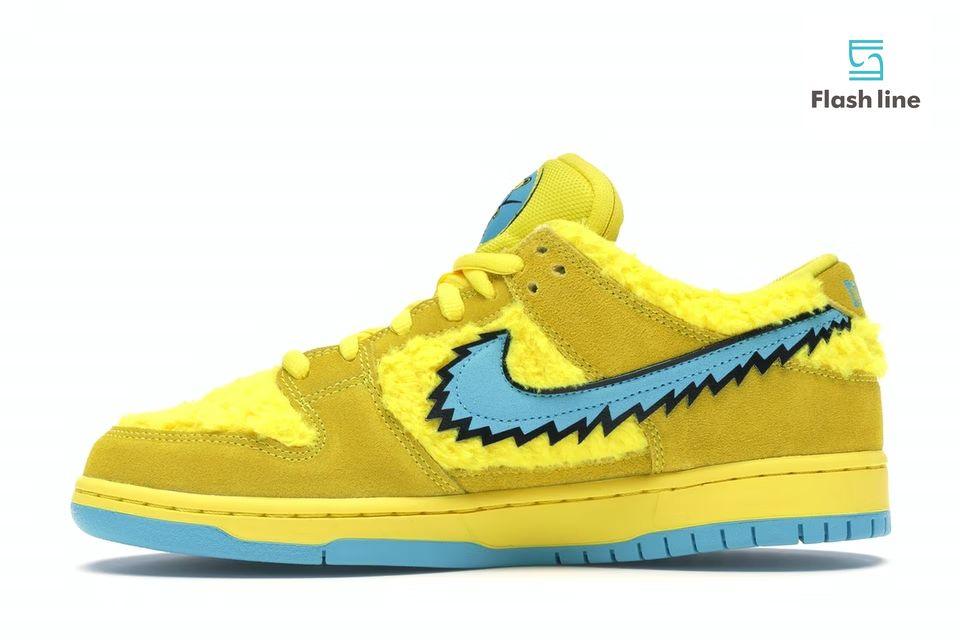 Nike SB Dunk Low Grateful Dead Bears Opti Yellow - Flash Line Store