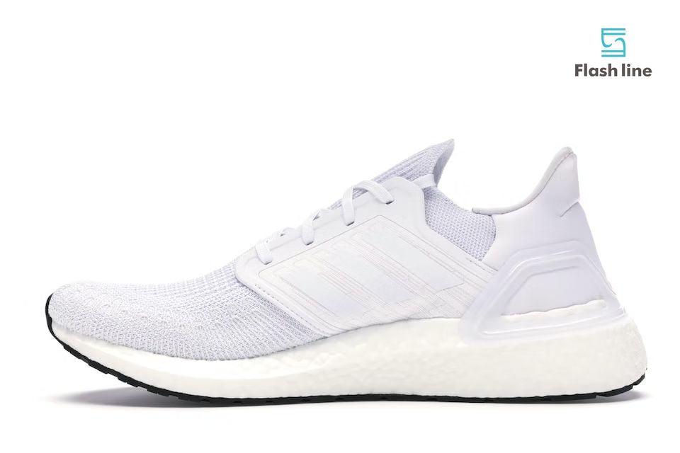 adidas Ultraboost 20 Triple White - Flash Line Store