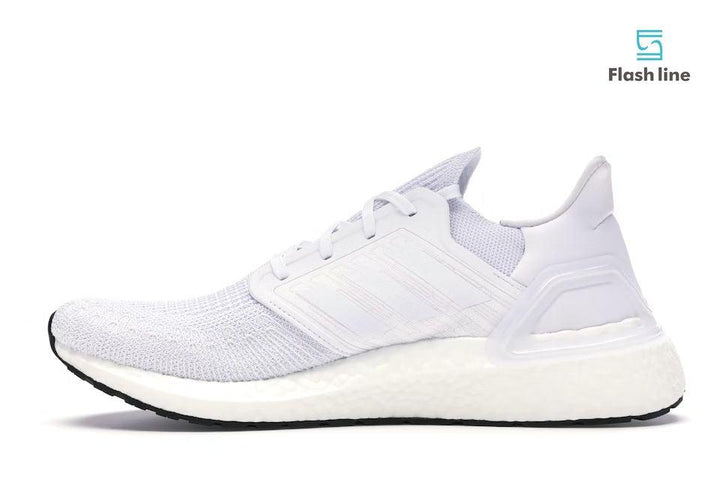 adidas Ultraboost 20 Triple White - Flash Line Store